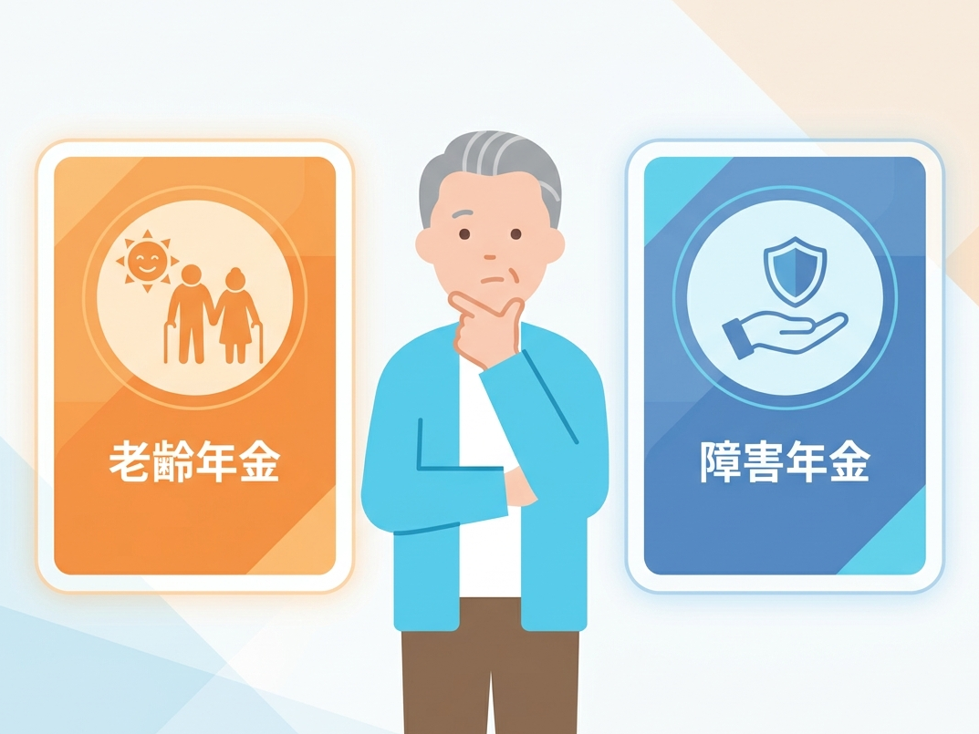 障害年金と老齢年金の関係